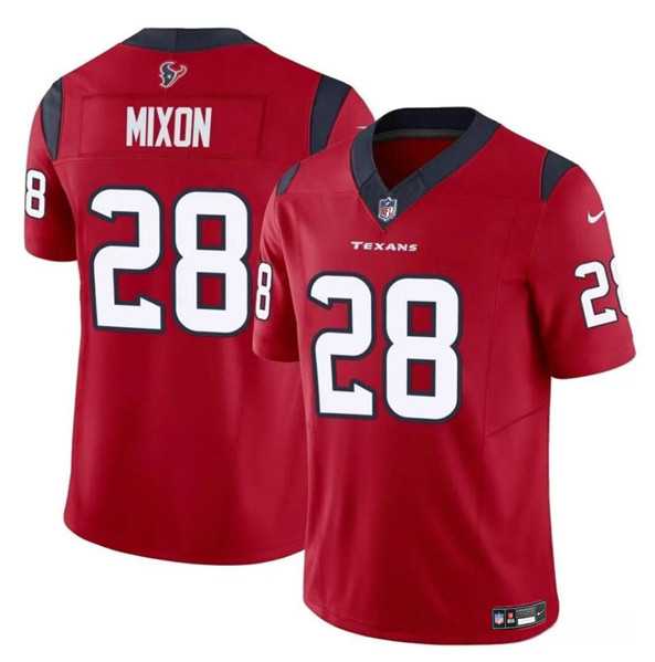 Youth Houston Texans #28 Joe Mixon Red 2024 F.U.S.E. Vapor Untouchable Limited Stitched Jersey Dzhi->youth nfl jersey->Youth Jersey